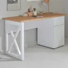Wohnen Tische<Modern Country Schreibtisch mit Stauraum - Ristina