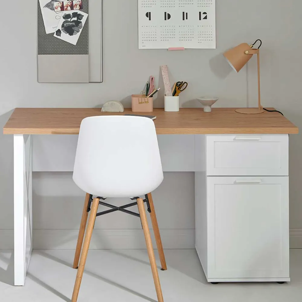 Wohnen Tische<Modern Country Schreibtisch mit Stauraum - Ristina