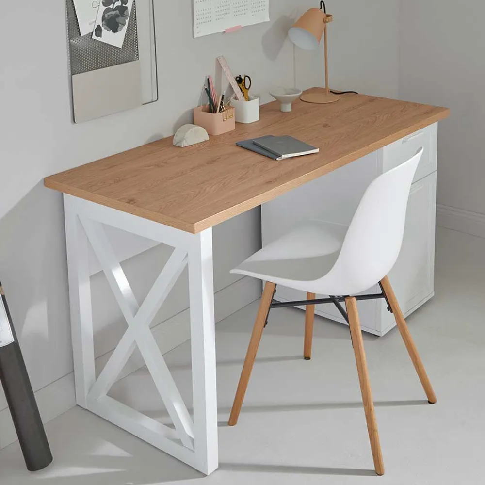 Wohnen Tische<Modern Country Schreibtisch mit Stauraum - Ristina