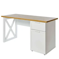 Wohnen Tische<Modern Country Schreibtisch mit Stauraum - Ristina