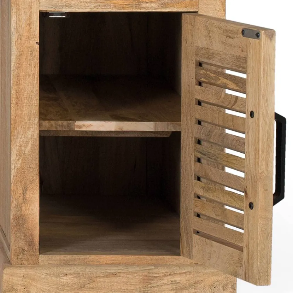 Wohnen Tische<Modern Country Schreibtisch mit Lamellentüren - Muray