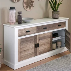 Wohnen Sideboards<Modern Country Sideboard in Weiß - Gunjo