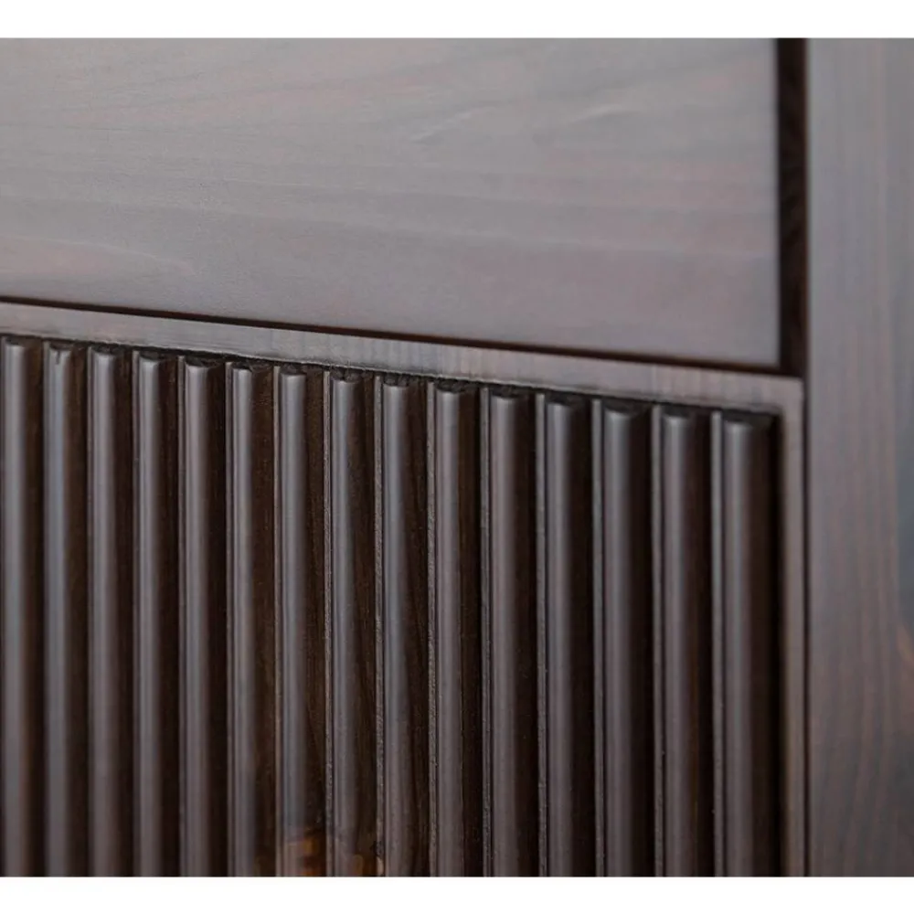 Wohnen Sideboards<Modern Country Sideboard in Dunkelbraun - Nauizia