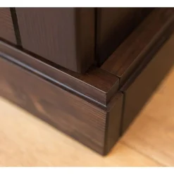 Wohnen Sideboards<Modern Country Sideboard in Dunkelbraun - Nauizia