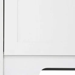 Wohnen Sideboards<Modern Country Türen-Kommode in Weiß & Eiche - Akedra