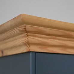 Wohnen Tv & Hifi-Möbel|Lowboards<Modern Country TV Board in Grau & Kiefer - Eromsia