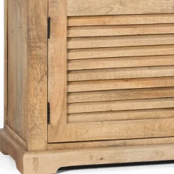 Wohnen Tv & Hifi-Möbel|Lowboards<Modern Country TV Board mit Lamellentüren - Muray