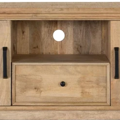 Wohnen Tv & Hifi-Möbel|Lowboards<Modern Country TV Board mit Lamellentüren - Muray