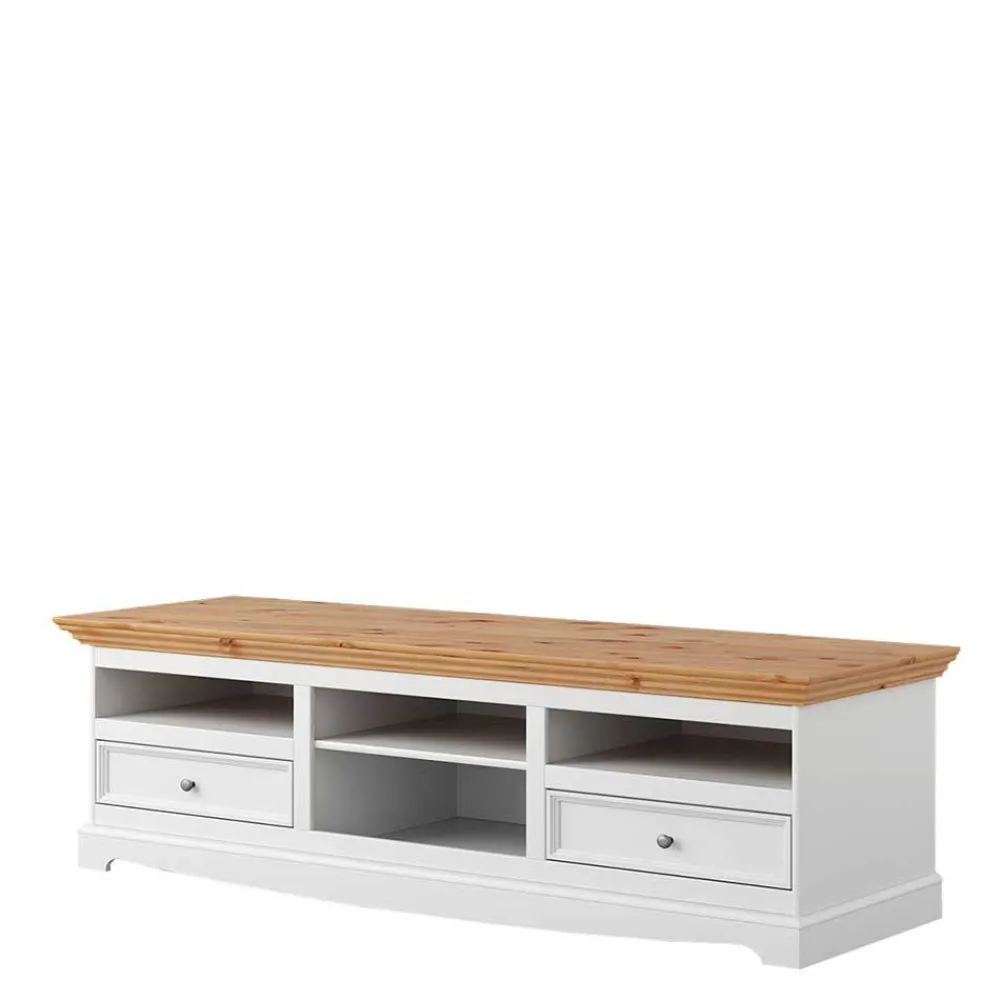 Wohnen Tv & Hifi-Möbel|Lowboards<Modern Country TV Board zweifarbig - Vitablo