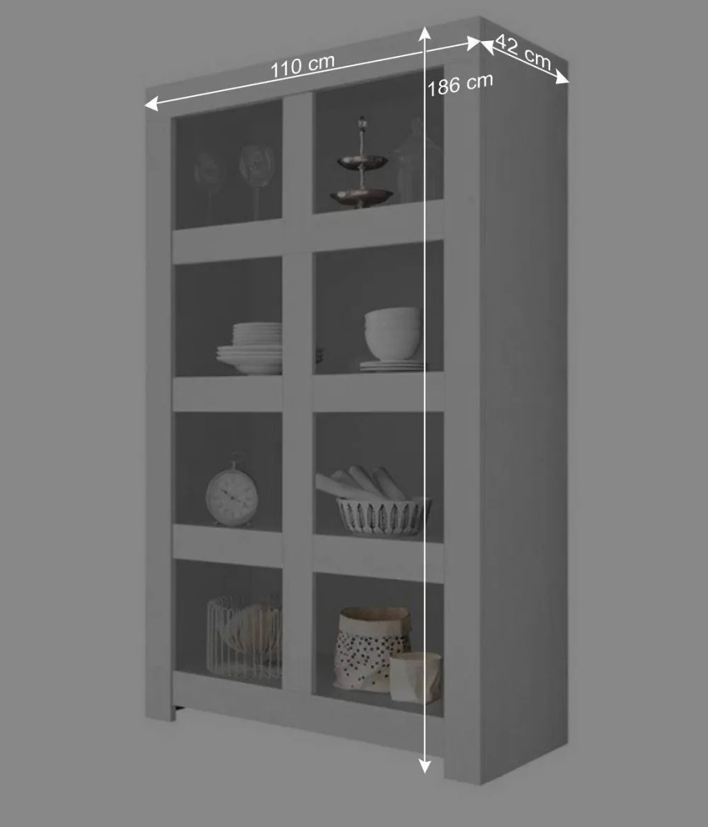 Wohnen Wohnwände<Moderne Anbauwand Möbel Kombi - Mikes (dreiteilig)