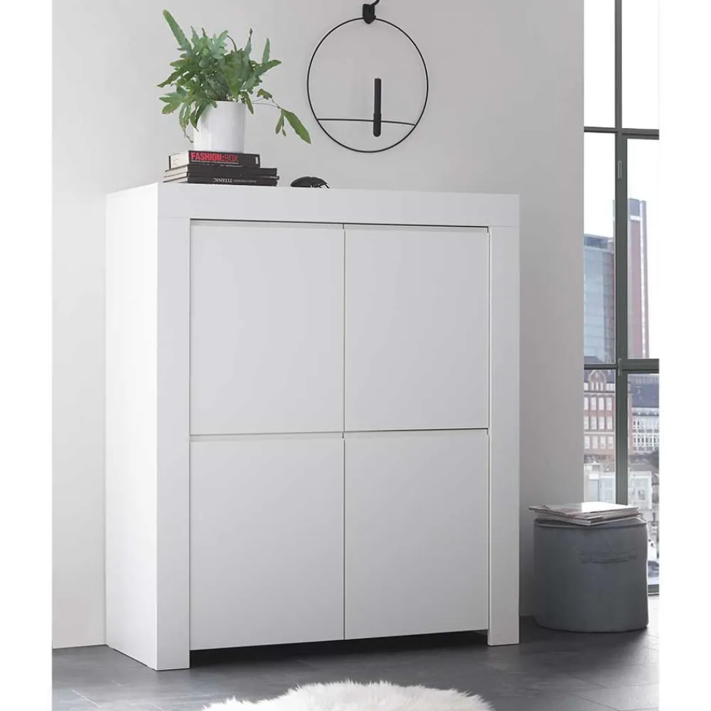 Wohnen Wohnwände<Moderne Anbauwand Möbel Kombi - Mikes (dreiteilig)