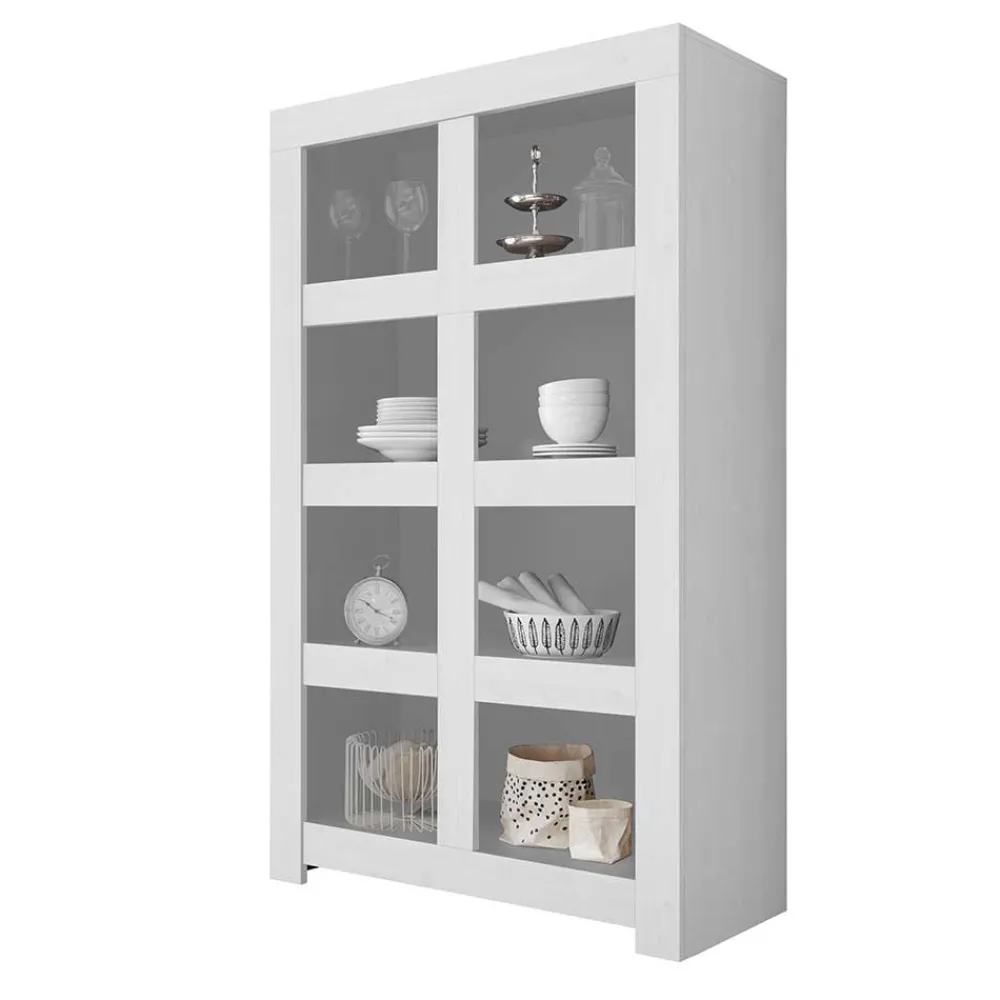 Wohnen Wohnwände<Moderne Anbauwand Möbel Kombi - Mikes (dreiteilig)