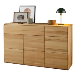 Wohnen Sideboards<Moderne Anrichte aus Kernbuche Massivholz - Namgon