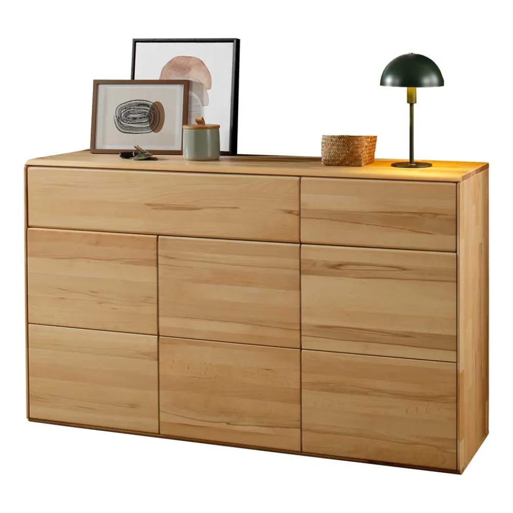 Wohnen Sideboards<Moderne Anrichte aus Kernbuche Massivholz - Namgon