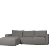 Wohnen Sofas<Moderne Couchecke in Grau Stoffbezug - Janilea
