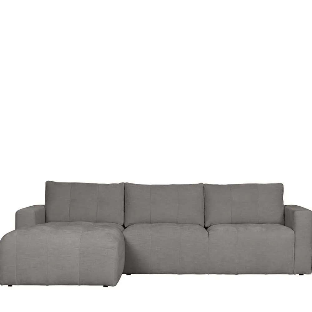 Wohnen Sofas<Moderne Couchecke in Grau Stoffbezug - Janilea