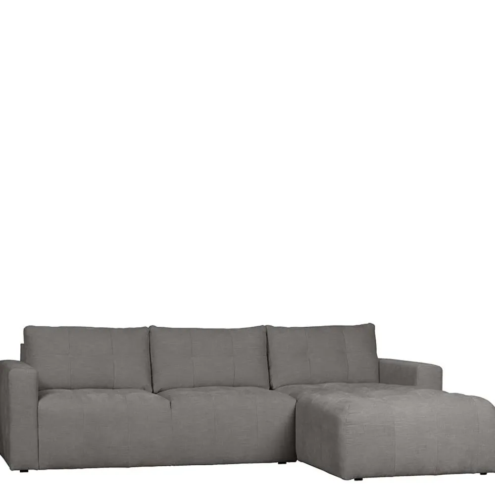 Wohnen Sofas<Moderne Couchecke in Grau Stoffbezug - Janilea