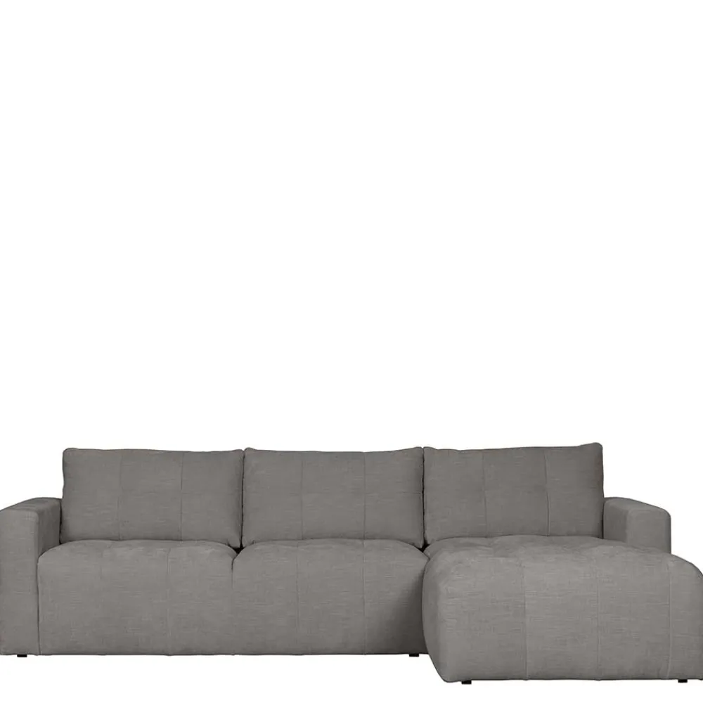 Wohnen Sofas<Moderne Couchecke in Grau Stoffbezug - Janilea