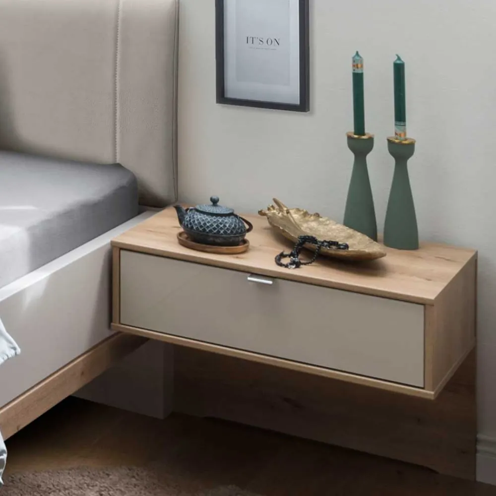 Wohnen Betten<Moderne Design Bettanlage mit Kunstleder - Crascanu (dreiteilig)
