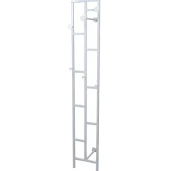 Wohnen Garderoben<Moderne Design Wandgarderobe aus Stahl in Weiß - Musone
