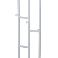 Wohnen Garderoben<Moderne Design Wandgarderobe aus Stahl in Weiß - Musone