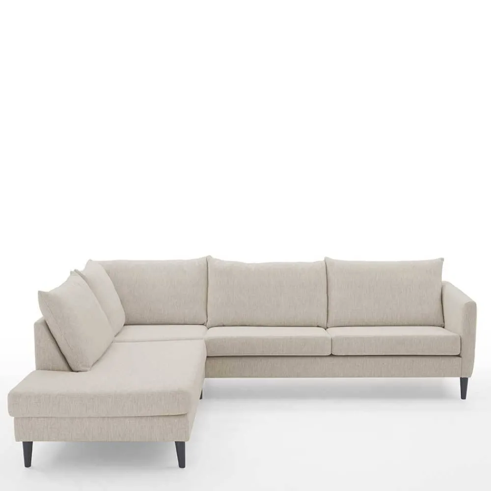 Wohnen Sofas<Moderne Eckcouch in Creme - Bentema