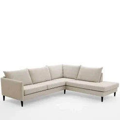 Wohnen Sofas<Moderne Eckcouch in Creme - Bentema