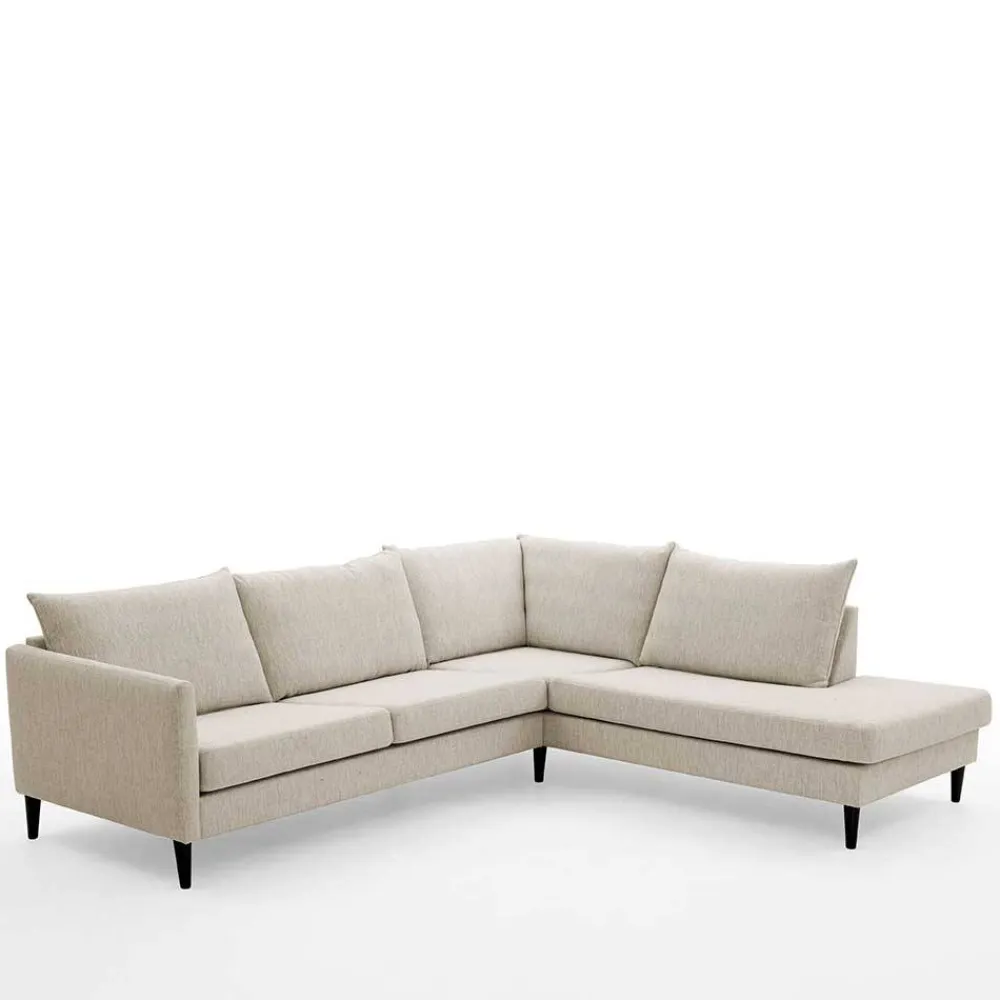 Wohnen Sofas<Moderne Eckcouch in Creme - Bentema