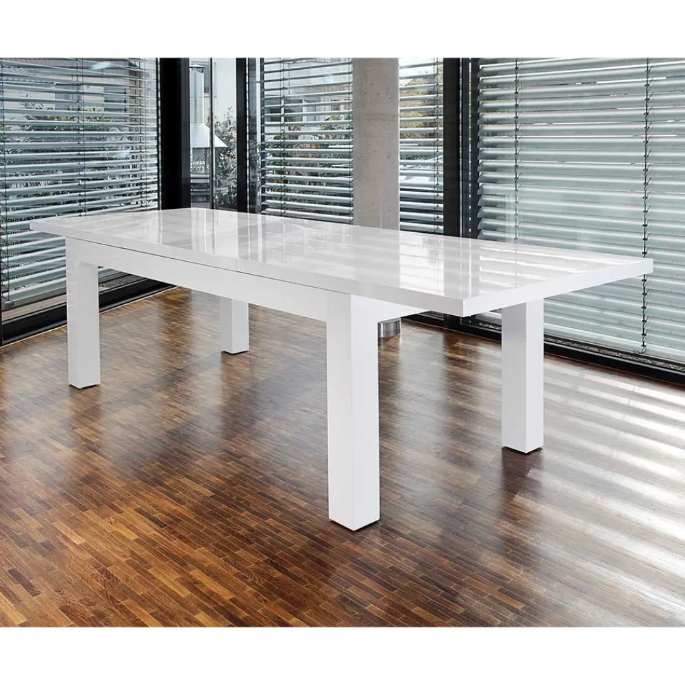 Wohnen Tische<Moderne Essgruppe mit 4 Drehstühlen - Baiamare (fünfteilig)