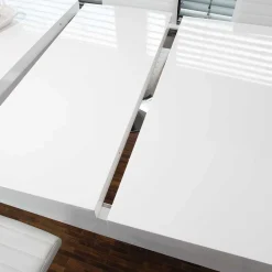Wohnen Tische<Moderne Essgruppe mit 4 Drehstühlen - Baiamare (fünfteilig)