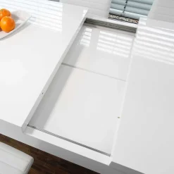 Wohnen Tische<Moderne Essgruppe mit 4 Drehstühlen - Baiamare (fünfteilig)