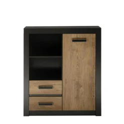 Wohnen Garderoben<Moderne Flureinrichtung 199 cm breit - Ebrican (vierteilig)
