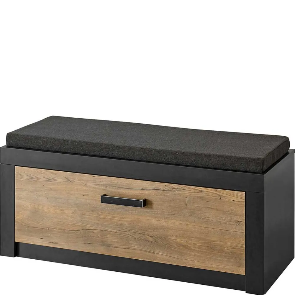 Wohnen Garderoben<Moderne Flureinrichtung 199 cm breit - Ebrican (vierteilig)