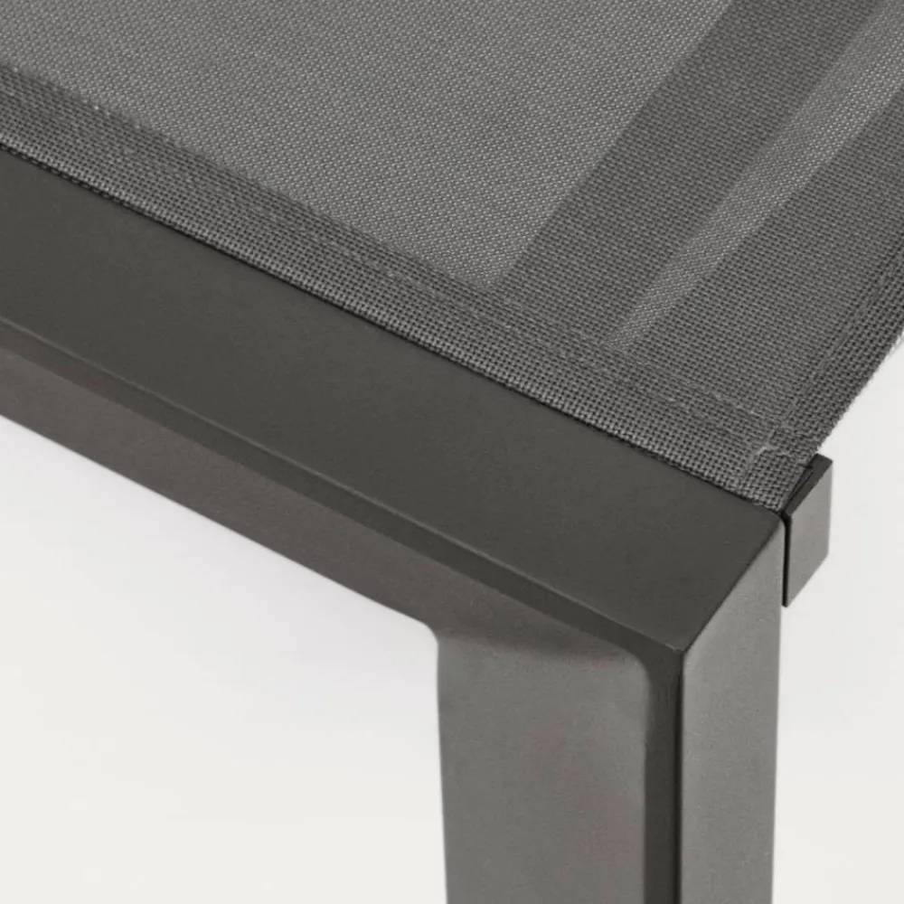 Wohnen Sofas<Moderne Gartenliege in Dunkelgrau - Babet
