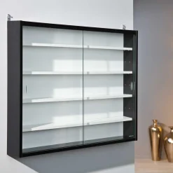 Wohnen Vitrinen<Moderne Hängevitrine für Sammlungen 80x60x10 - Lovro