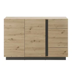 Wohnen Sideboards<Moderne Kombi-Kommode 138 cm breit - Lairian
