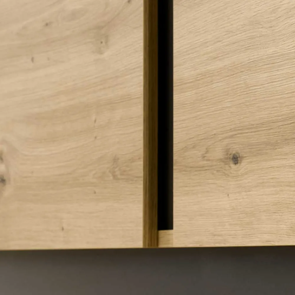Wohnen Sideboards<Moderne Kombi-Kommode 138 cm breit - Lairian