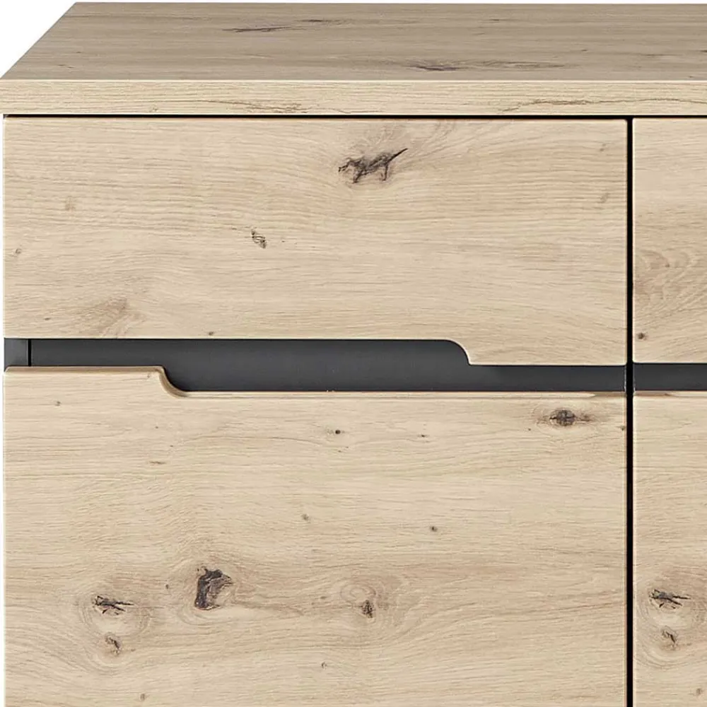 Wohnen Sideboards<Moderne Kombikommode in Wildeiche NB - Kuetra