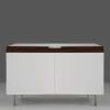 Wohnen Sideboards<Moderne Kommode mit zwei Türen in Weiß - Araulon