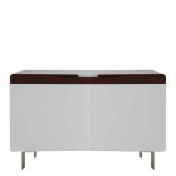 Wohnen Sideboards<Moderne Kommode mit zwei Türen in Weiß - Araulon