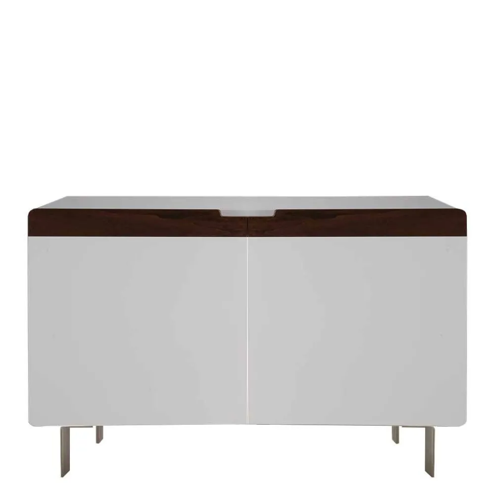 Wohnen Sideboards<Moderne Kommode mit zwei Türen in Weiß - Araulon