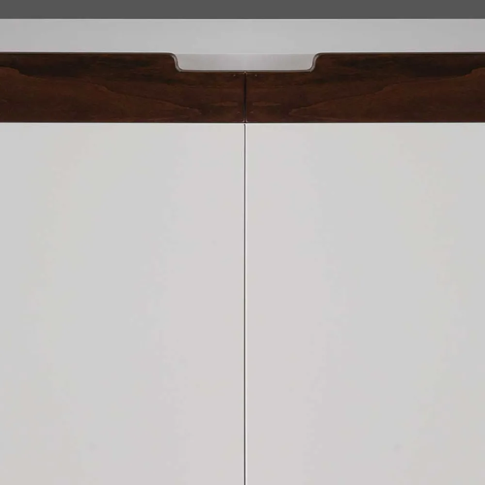Wohnen Sideboards<Moderne Kommode mit zwei Türen in Weiß - Araulon