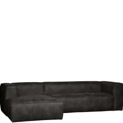 Wohnen Sofas<Moderne Sofaecke in Schwarz Recyclingleder - Vlotho