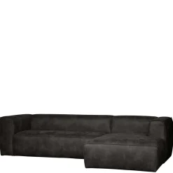 Wohnen Sofas<Moderne Sofaecke in Schwarz Recyclingleder - Vlotho