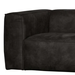 Wohnen Sofas<Moderne Sofaecke in Schwarz Recyclingleder - Vlotho