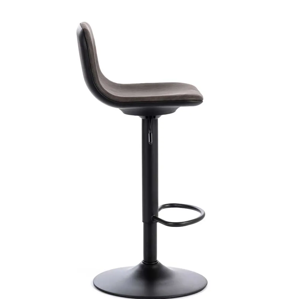 Wohnen Hocker<Moderne Stühle für Bar in Grau - Yumagno (2er Set)