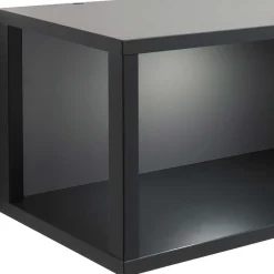 Wohnen Wohnwände<Moderne TV Anbauwand in Grau - Ridona (zweiteilig)