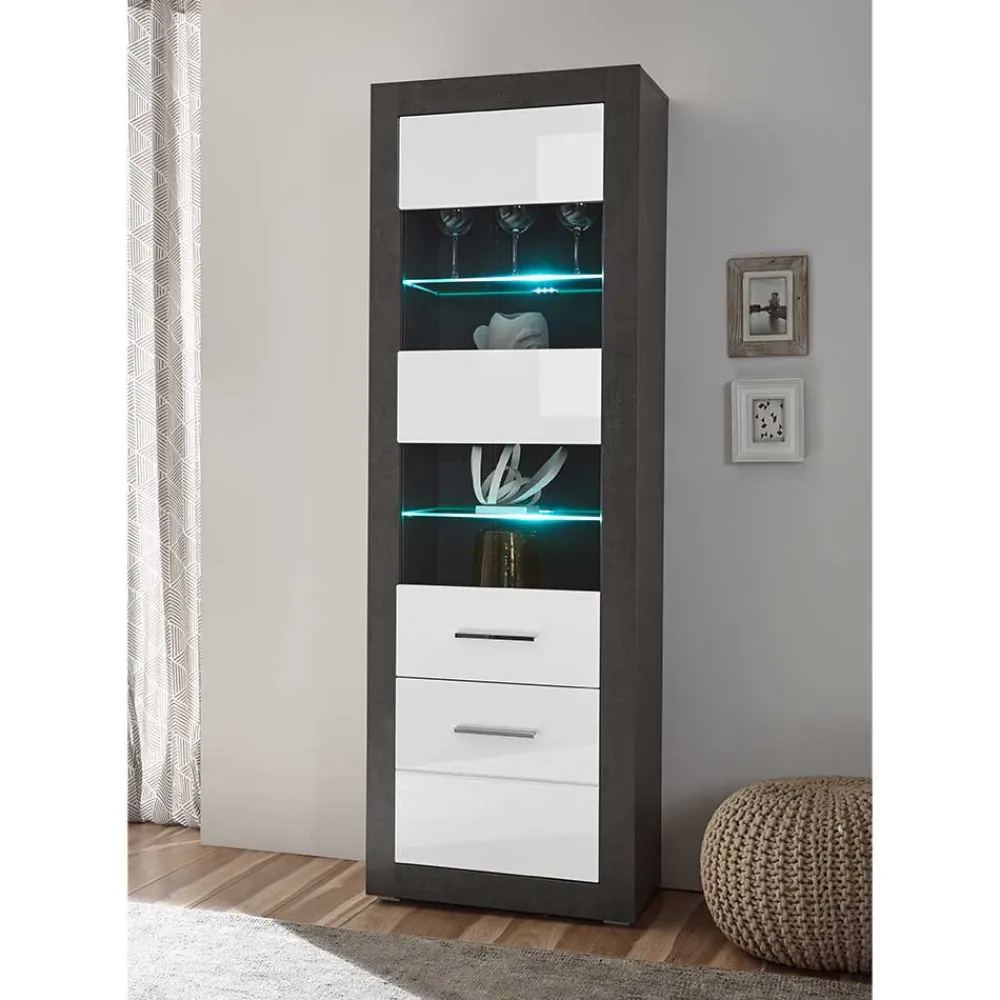 Wohnen Wohnwände<Moderne TV Wohnwand als Set - Istensa (vierteilig)