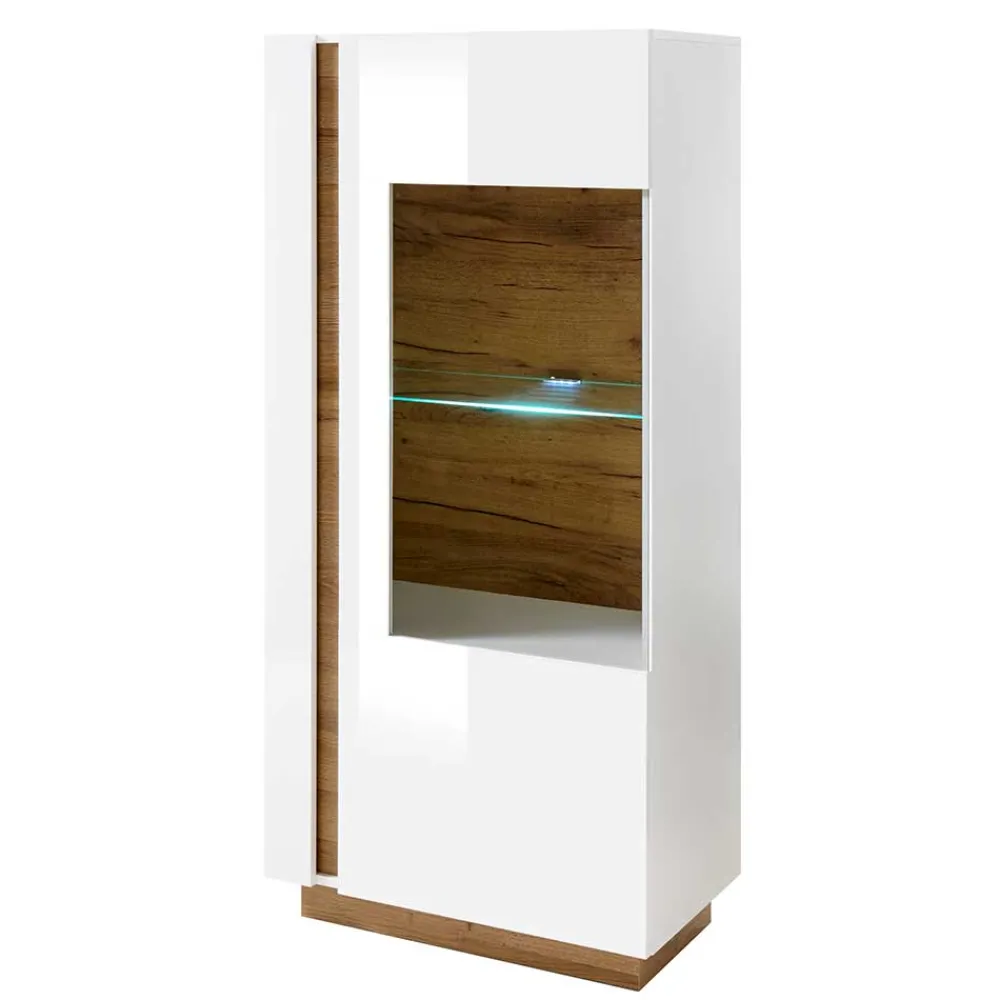 Wohnen Vitrinen<Moderne Vitrine 72x154x40 cm - Myrda