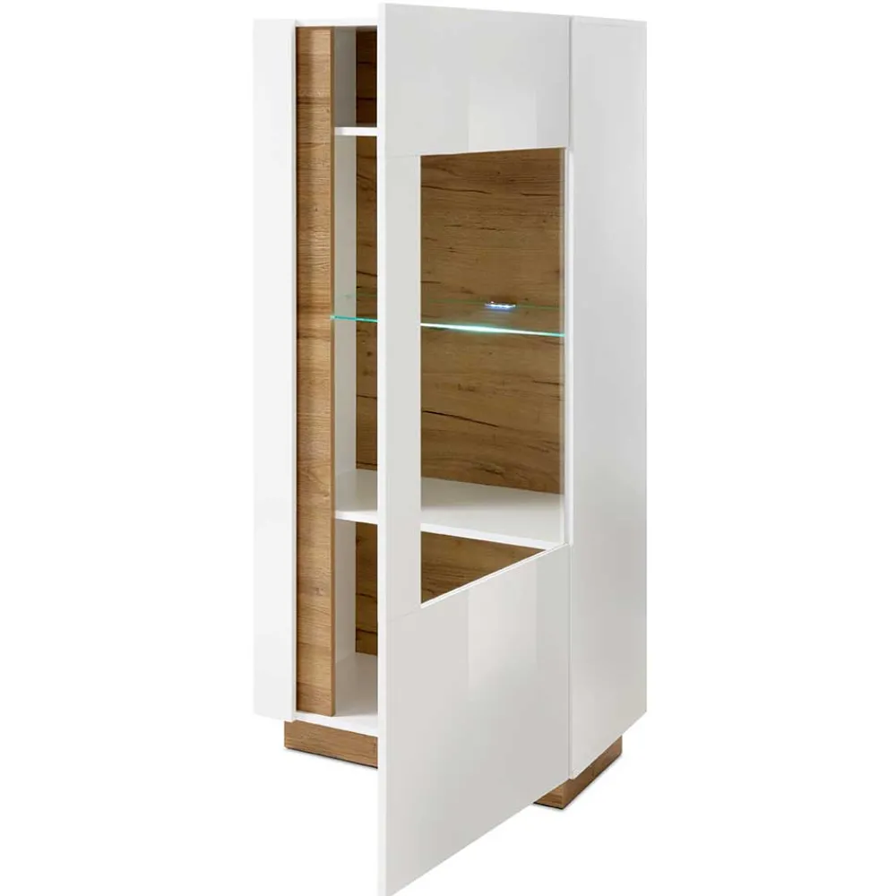 Wohnen Vitrinen<Moderne Vitrine 72x154x40 cm - Myrda